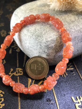 天然金虹光太陽石豼貅