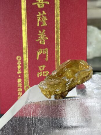 旺財一路發鈦晶飛天龍龜
